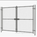 PVC Black Vinyl Coated Chain Link Fence